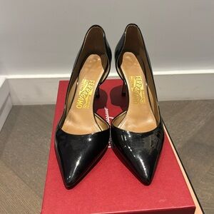 Salvatore Ferragamo Pam Glass heel size 37